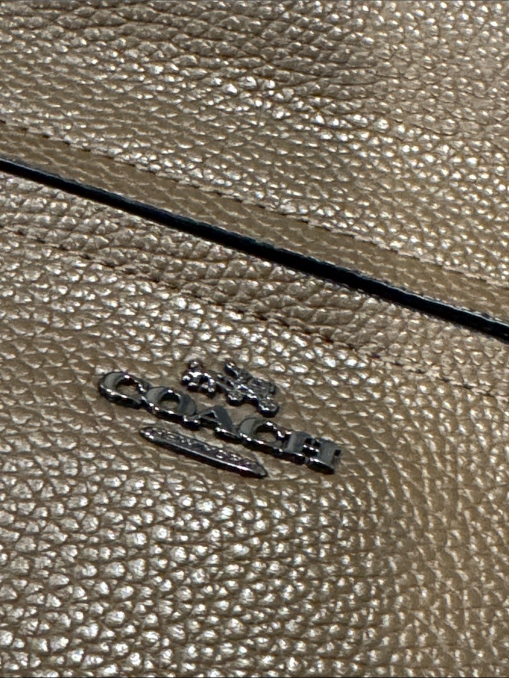 Coach Bag Prairie Brown Pebbled Leather Satchel - Picture 16 of 17